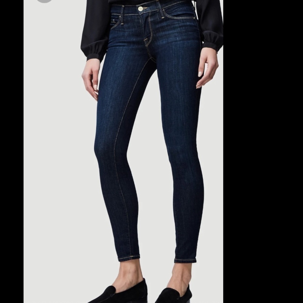 FRAME Le Skinny de Jeanne crop jeans size 27 - Picture 3 of 12